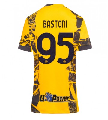 Inter Milan Alessandro Bastoni #95 Tredjetröja Dam 2024-25 Kortärmad